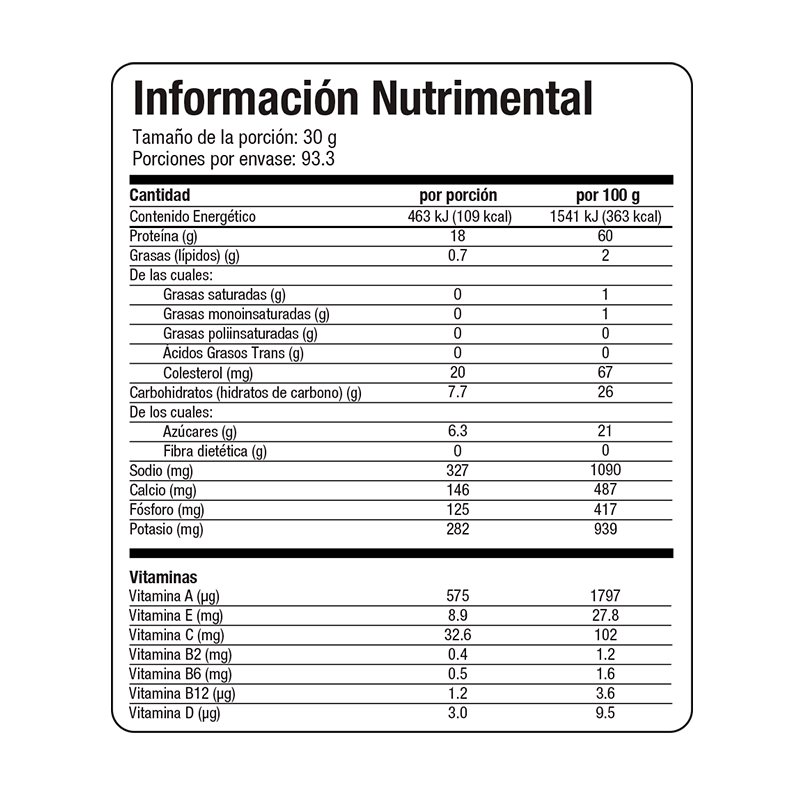 Proteína WP60 2,800 gramos